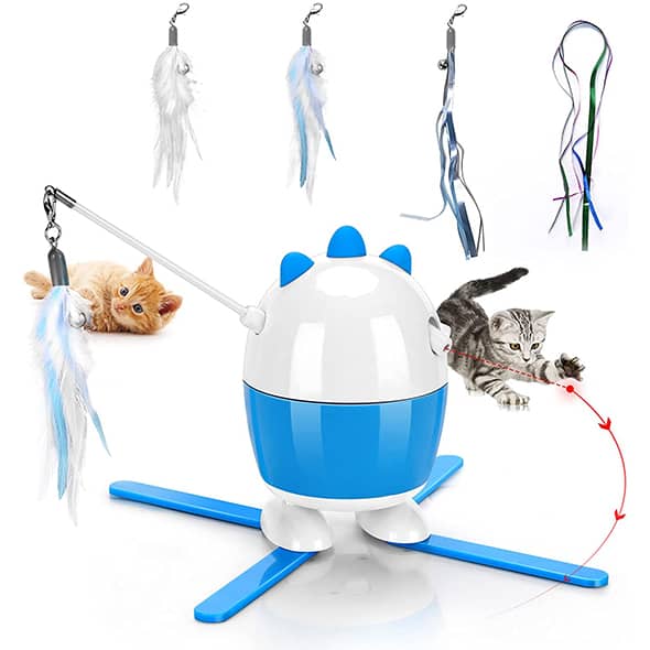 Laser & Feather Toy 2 IN 1